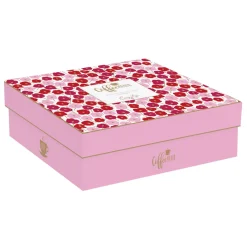 Easy Life Ensemble de 6 tasses à espresso avec soucoupes , 110 ml FLOWER POWER PINK> Petit Dejeuner