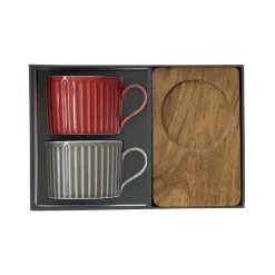Easy Life Ensemble de 2 tasses en porcellaine TAKE A BREAK ASS1> Quotidienne|Petit Dejeuner