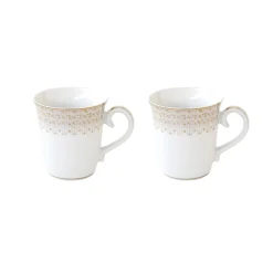 Easy Life Ensemble de 2 tasses FESTIVE> Petit Dejeuner|Festive
