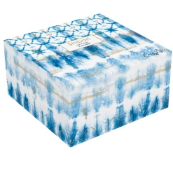 Easy Life Ensemble de 4 tasses mugs SHIBORI> Petit Dejeuner