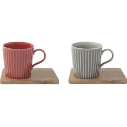 Easy Life Ensemble de deux mug en porcellaine TAKE A BREAK ASS1> Quotidienne|Petit Dejeuner
