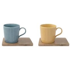 Easy Life Ensemble de deux mug en porcellaine TAKE A BREAK ASS2> Quotidienne|Petit Dejeuner