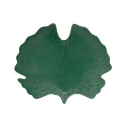 Easy Life Feuille en porcelaine en forme de ginko, 35×29 cm TROPICAL LEAVES Gr> Moderne|Services De Table En Porcelaine​