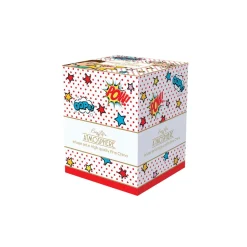 Easy Life Mug avec sous-verre et infuseur, 350 mlPOP ART> Coffret Cadeau|Petit Dejeuner