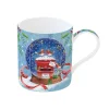 Easy Life Mug en porcelaine With Love At CHRISTMAS ROBINS> Noël|Petit Dejeuner