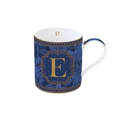 Easy Life Mug MONOGRAM E> Tasse En Cadeau|Petit Dejeuner