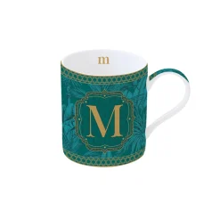 Easy Life Mug MONOGRAM M> Tasse En Cadeau|Petit Dejeuner