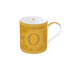 Easy Life Mug MONOGRAM O> Tasse En Cadeau|Petit Dejeuner