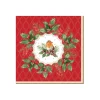 Easy Life Paquet de 20 serviettes CHRISTMAS BERRIES> Noël|Services De Table En Porcelaine​