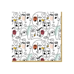 Easy Life Paquet de 20 serviettes en papier 33×33 MODERNISM> Coffret Cadeau|Services De Table En Porcelaine​