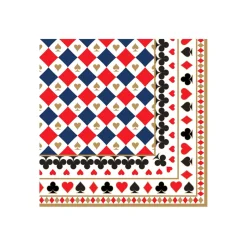 Easy Life Paquet de 20 serviettes en papier 33×33 CASINO ROYALE> Coffret Cadeau|Services De Table En Porcelaine​