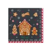Easy Life Paquet de 20 serviettes GINGERBREAD> Noël|Services De Table En Porcelaine​