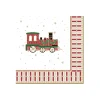 Easy Life Paquet de 20 serviettes POLAR EXPRESS> Noël|Services De Table En Porcelaine​