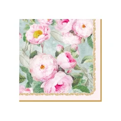 Easy Life Paquet de 20 serviettes ROSES IN BLOOM> Romantique|Services De Table En Porcelaine​