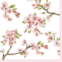 Easy Life Paquet de 20 serviettes SAKURA> Nature|Services De Table En Porcelaine​