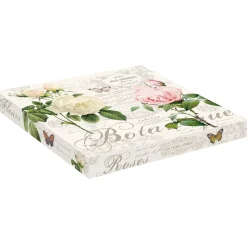 Easy Life Plat à gâteau avec pelle JARDIN BOTANIQUE> Romantique|Services De Table En Porcelaine​