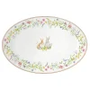 Easy Life Plat de service 35 x 23,5 cm HAPPY EASTER> Services De Table En Porcelaine​|Happy Easter