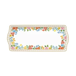 Easy Life Plat de service BOHO FLOWERS> Services De Table En Porcelaine​