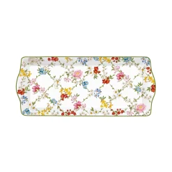 Easy Life Plat de service GARDEN DREAMS> Romantique|Services De Table En Porcelaine