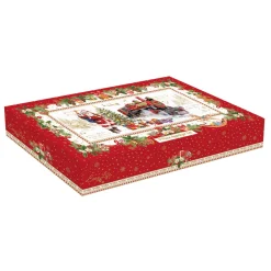 Easy Life Plateau avec 3 bols CHRISTMAS MEMORIES> Noël|Services De Table En Porcelaine​