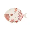 Easy Life Plateau de fruits de mer CORAL REEF> Services De Table En Porcelaine​|Coral Reef