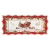 Easy Life Plateau de service en porcelaine de 40×18 cm CHRISTMAS MEMORIES> Noël|Christmas Memories