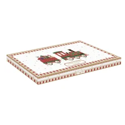 Easy Life Plateau de service POLAR EXPRESS> Noël|Services De Table En Porcelaine​