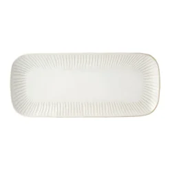 Easy Life Plateau rectangulaire GALLERY WHITE> Moderne|Services De Table En Porcelaine​