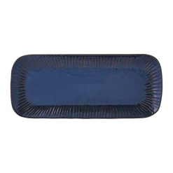 Easy Life Plateau rectangulaire GALLERY BLUE> Moderne|Services De Table En Porcelaine​