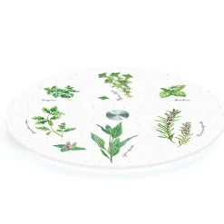 Easy Life Plateau tournant en verre Ø 32 cm HERBARIUM> Quotidienne|Services De Table En Porcelaine