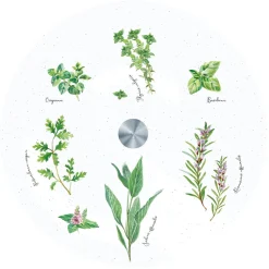 Easy Life Plateau tournant en verre Ø 32 cm HERBARIUM><noscript><img width=