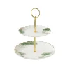 Easy Life Présentoir à gâteau à deux étages Ø 16/21 cm EXOTIQUE> Ethnique|Petit Dejeuner