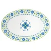 Easy Life Service de plateau 35 x 23,5 cm FLOWERS GARDEN> Services De Table En Porcelaine​|Flowers Garden