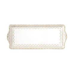 Easy Life Service de plateau 35 x 15 cm FESTIVE> Services De Table En Porcelaine​|Festive