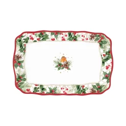 Easy Life Service de plateau CHRISTMAS BERRIES> Services De Table En Porcelaine​|Christmas Berries