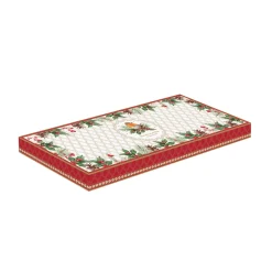 Easy Life Service de plateau rectangulaire CHRISTMAS BERRIES> Noël|Services De Table En Porcelaine​
