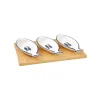 Easy Life Set apéritif avec 3 bols et plateau SEA SHORE> Maritime|Services De Table En Porcelaine​
