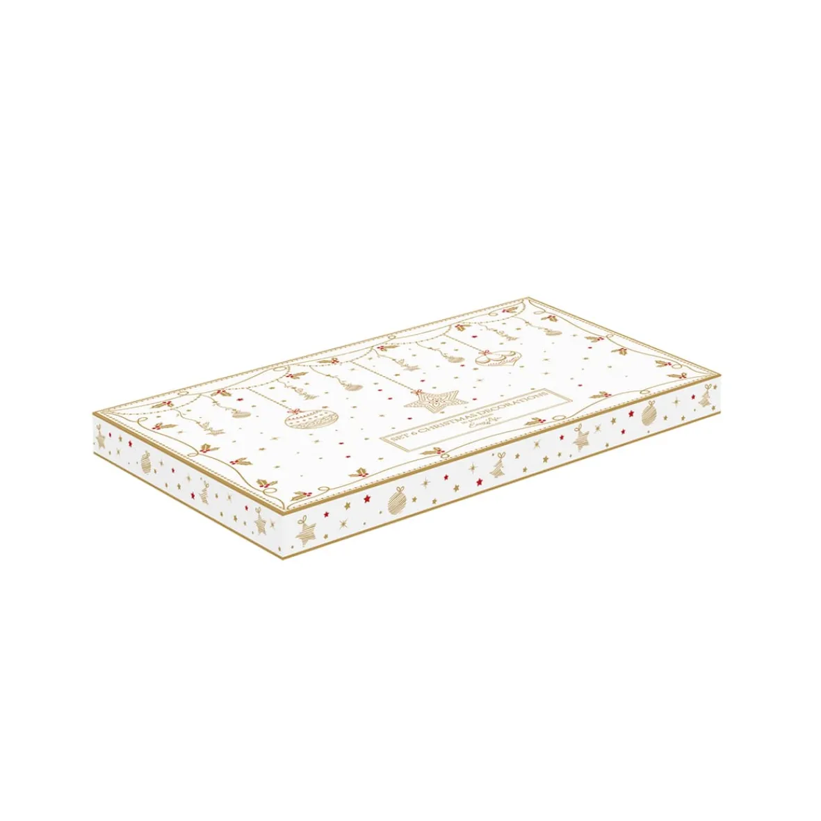 Easy Life Set de 6 décorations en porcelaine pour sapin de Noël CHRISTMAS LIGHTs> Noël|Christmas Lights