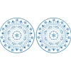 Easy Life Set de 2 sets de table bleus EXOTIC VIBES> Ethnique|Cuisine