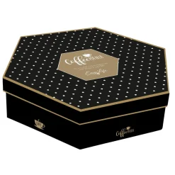 Easy Life Set de 6 tasses à espresso avec soucoupes en bambou, capacité 110 ml GOOD MORNIN><noscript><img width=