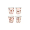 Easy Life Set de 4 verres à café EXOTIC VIBES> Ethnique|Petit Dejeuner