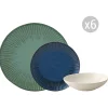 Easy Life Set de vaisselle 18 pcs GALLERY MIX> Moderne|Services De Table En Porcelaine​