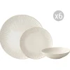 Easy Life Set de vaisselle 18 pcs GALLERY WHITE> Moderne|Services De Table En Porcelaine​