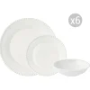 Easy Life Set de vaisselle 18 pcs TIFFANY WHITE> Services De Table En Porcelaine​|Tiffany