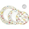 Easy Life Set de vaisselle 18 pièces GARDEN DREAMS> Romantique|Services De Table En Porcelaine​