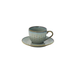 Easy Life Tasse à café avec soucoupe DROPS> Petit Dejeuner|Drops