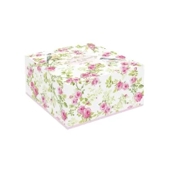 Easy Life Tasse à thé avec soucoupe, 200 ml en porcelaine SPRING TIME> Romantique|Petit Dejeuner