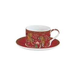Easy Life Tasse avec soucoupe BENGALA> Ethnique|Petit Dejeuner