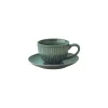 Easy Life Tasse avec soucoupe GALLERY GREEN> Moderne|Petit Dejeuner