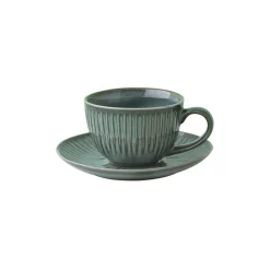 Easy Life Tasse avec soucoupe GALLERY GREEN> Moderne|Petit Dejeuner